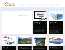 Tablet Screenshot of pixtura.de